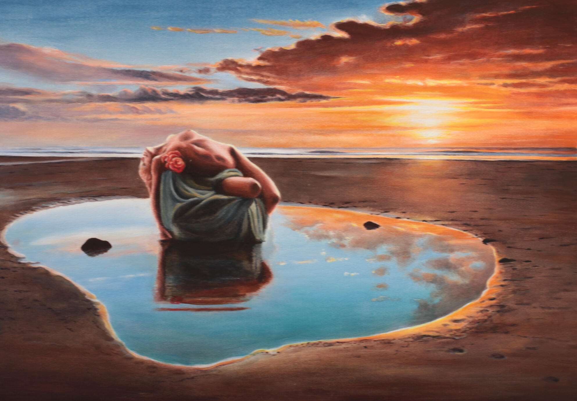 Ame mourante au crepuscule